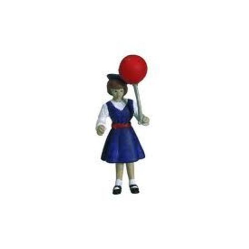 Fillette Avec Ballon  Volant - Echelle 1/43-Norev