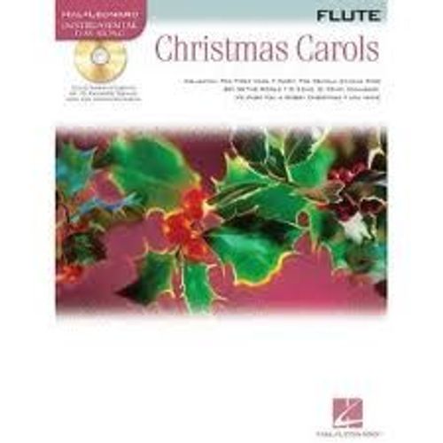 Christmas Carols - Instrumental Play-Along For Flute Book/Online Audio [With Cd]