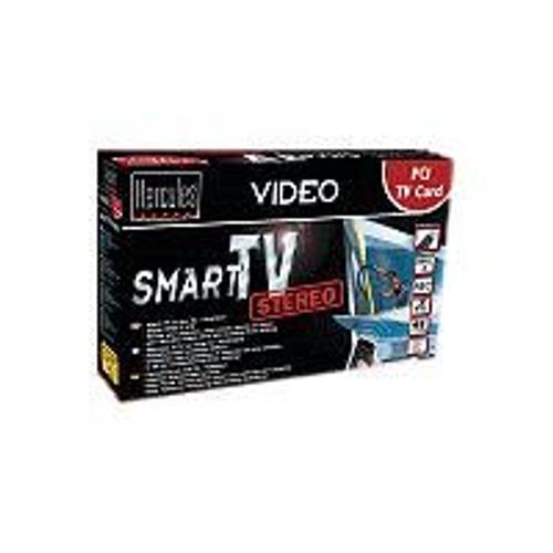 Hercules Smart TV Stereo - Adaptateur d'entrée vidéo / tuner TV - PCI - PAL-B/G, PAL-K, PAL-D