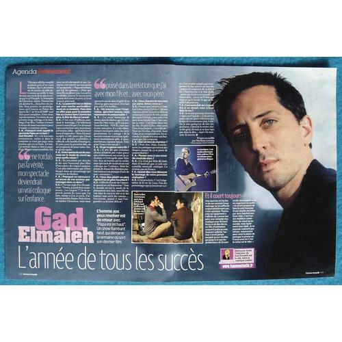 Femme Actuelle N°1210, Coupure De Presse: Gad Elmaleh.