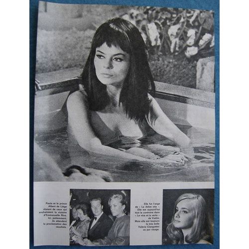 Jours De France N°410, Coupure De Presse: Marina Vlady, Pascale Petit, E. Riva, V. Ciangottini