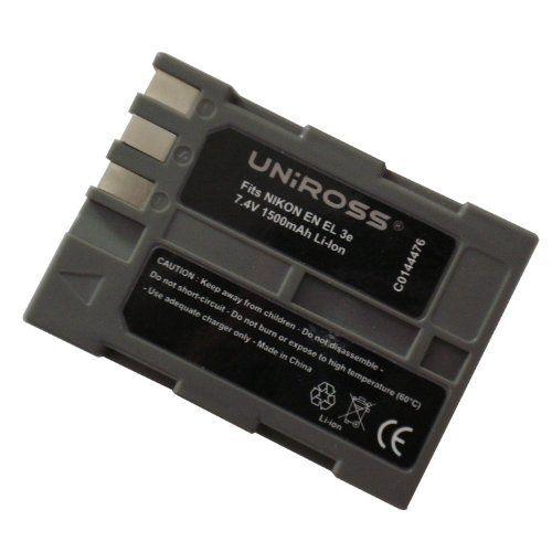 UNIROSS - U0139977C - BATTERIE POUR APPAREIL PHOTO NIKON EN-EL3E - 1500 MAH - 7,4 V