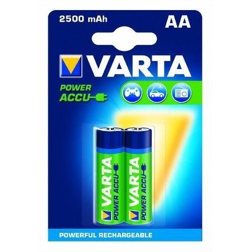 Varta Power Accu 56756 - Batterie 2 x type AA - NiMH - (rechargeables) - 2500 mAh