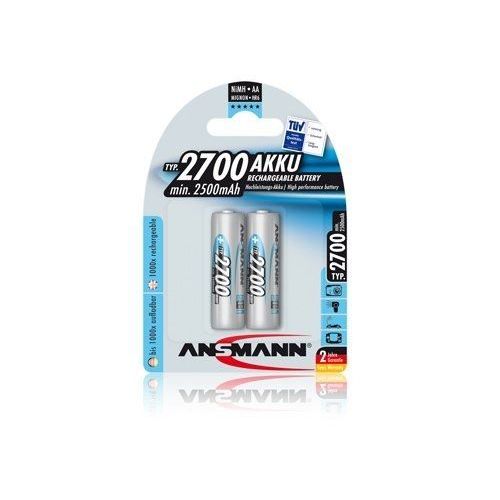 ANSMANN Energy Mignon - Batterie 2 x type AA - NiMH - (rechargeables) - 2700 mAh