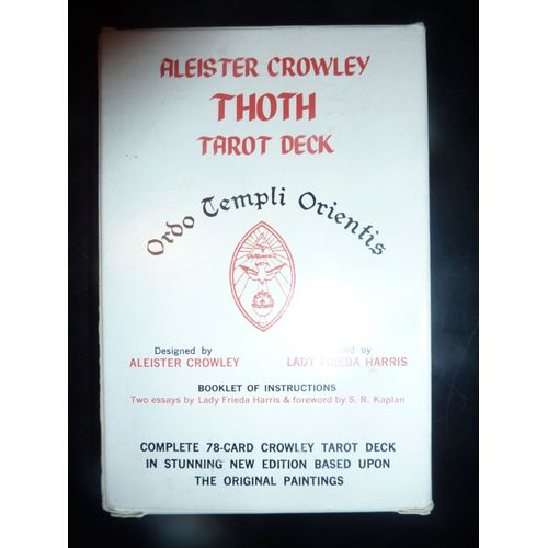 Aleister Crowley Thoth Tarot Deck
