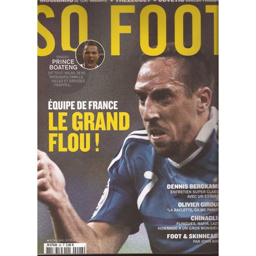 So Foot N° 96 (Mai 2012) : Equipe De France Le Grand Flou