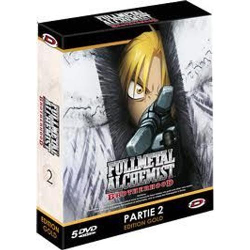 Fullmetal Alchemist : Brotherhood - Partie 2 - Edition Gold (5 Dvd + Livret)