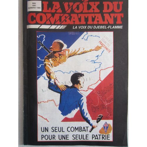 La Voix Du Combattant La Voix Du Djebel-Flamme Un Seul Combat Pour Une Seule Patrie  1565
