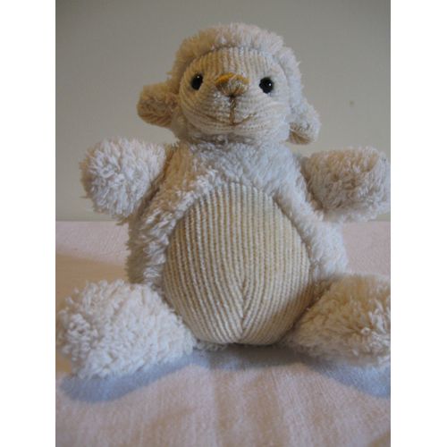 Doudou Mouton Gipsy Peluche Beige Écru