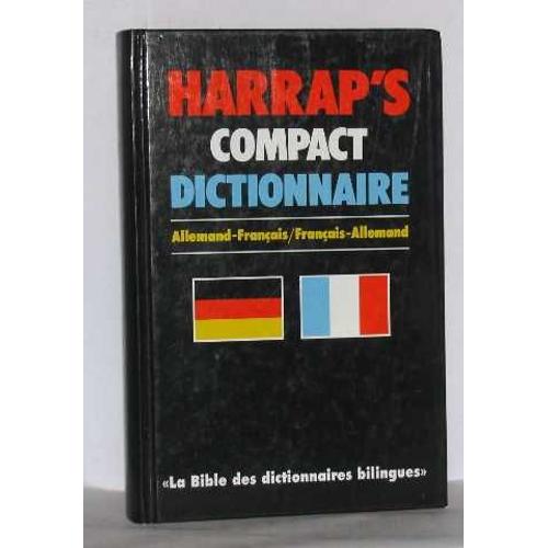 Harrap¿S Compact Dictionnaire Allemand/Francais