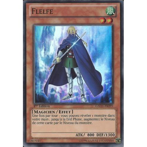 Carte Yu-Gi-Oh! Flelfe Gaov-Fr099 Super Rare
