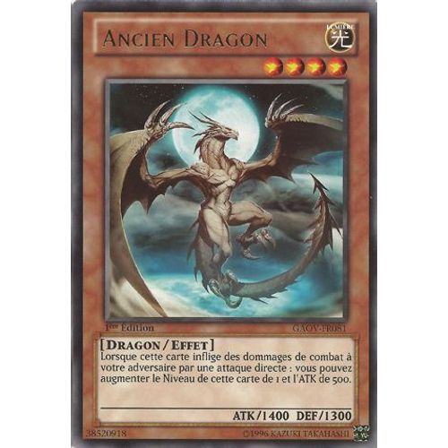 Ancien Dragon Rare Gaov Fr081