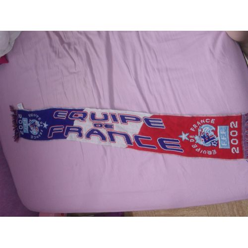 Echarpe Equipe De France 2002