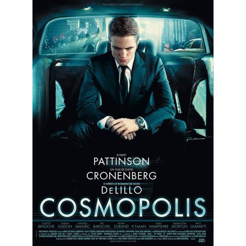 Cosmopolis - Affiche Originale De Cinéma - Format 40x60 Cm - De David Cronenberg Avec Robert Pattinson, Juliette Binoche, Paul Giamatti, Mathieu Amalric, Samantha Morton, Kevin Durand - Année 2012