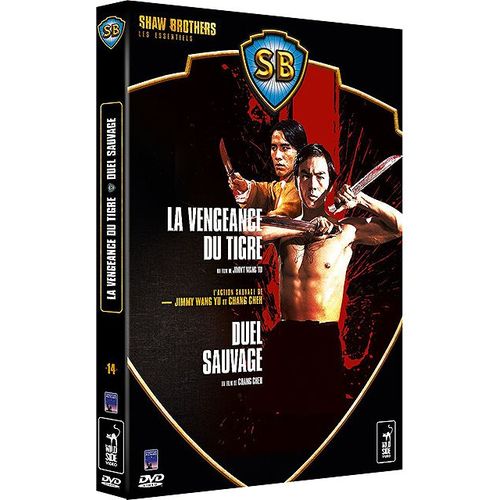 Coffret Shaw Brothers - L'action Sauvage De Jimmy Wang Yu Et Chang Cheh - La Vengeance Du Tigre + Duel Sauvage - Pack