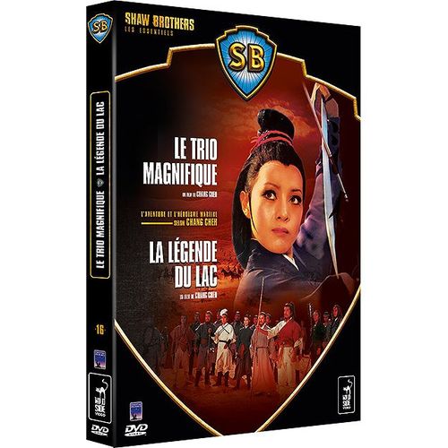 Coffret Shaw Brothers - L'aventure Et L'héroïsme Martial Selon Chang Cheh - Le Trio Magnifique + La Légende Du Lac - Pack