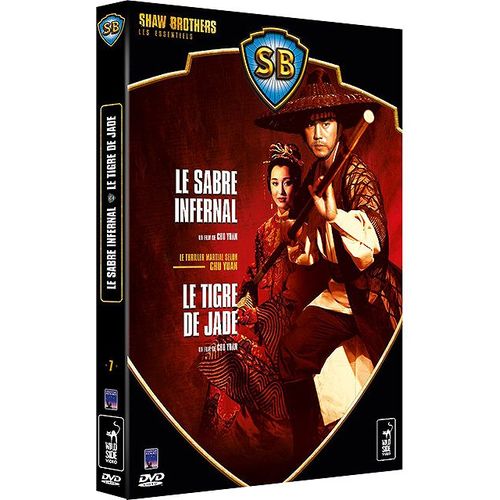 Coffret Shaw Brothers - Le Thriller Martial Selon Chu Yuan - Le Sabre Infernal + Le Tigre De Jade - Pack