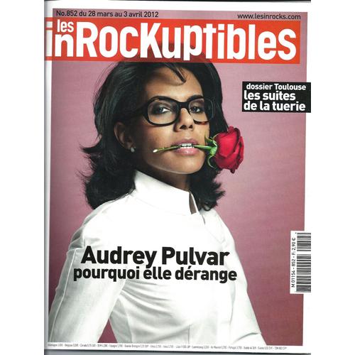 Les Inrockuptibles N°852: Pulvar/ Affaire Merah/ Kurylenko/ Woolf/ Retro/ P.Katerine/ Rover/ Duras