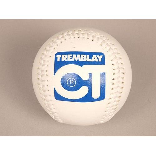 Balle De Baseball Tremblay Balle Synthe Coeur Souple Blanc 45372