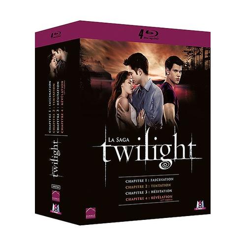 Twilight - Chapitre 1 : Fascination + Chapitre 2 : Tentation + Chapitre 3 : Hésitation + Chapitre 4 : Révélation, 1ère Partie - Édition Limitée - Blu-Ray