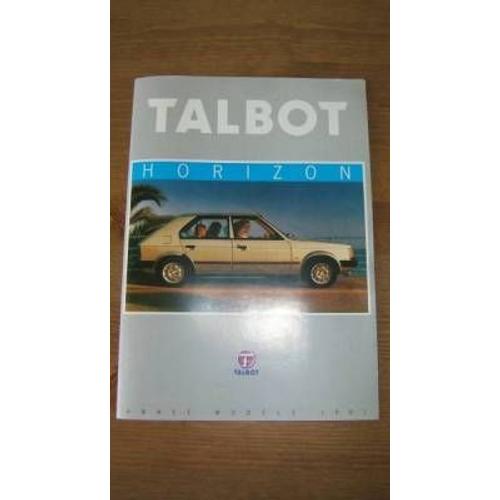 Lot De Catalogues Originaux Et Complets Talbot Et Chrysler Horizon