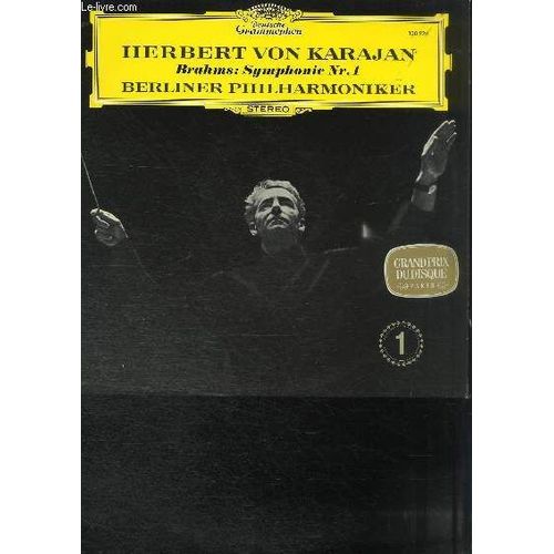 Disque Vinyle 33t Symphonie Nr. 1 C-Moll Op. 68