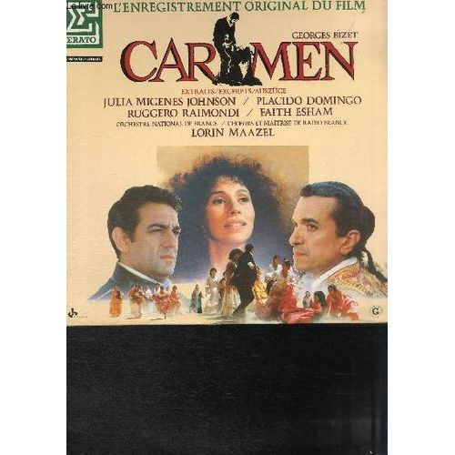 Disque Vinyle 33t Carmen