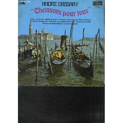 Disque Vinyle 33t Catari / O Sole Mio / La Paloma / Ay Ay Ay / Les Millions D'arlequin / La Chanson Des Bles D'or / Semailles / Les Oiseaux Dans Le Soir / Berceuse De Jocelyn / Le Credo Du ...
