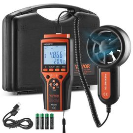 Anemometre - VEVOR - Anémomètre Portable Numérique Mesure de Vitesse