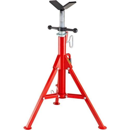 Support Chandelle À Tuyaux - Vevor - Chandelle À Tuyaux Support De Tuyau 4500 Lbs Avec Tête En V Pour Tuyau