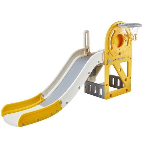 Toboggan Interieur Enfant - Vevor - Toboggan Exterieur Enfant Terrain De Jeu Panier De Basket Espace Stockage