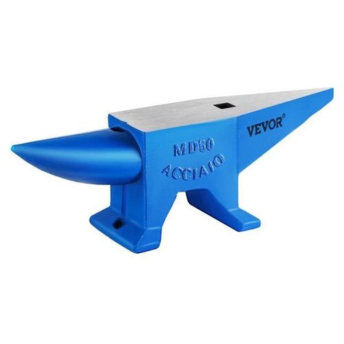 Enclume en fonte avec corne - VEVOR - 50KG - Acier 50 HRC