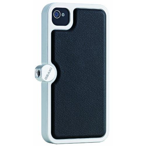 Ozaki - O! Photo Gear - Op863bk - Coque En Plastique Avec Emplacement Trépied Réglable + Dragonne Pour Iphone 4 4s - Noir