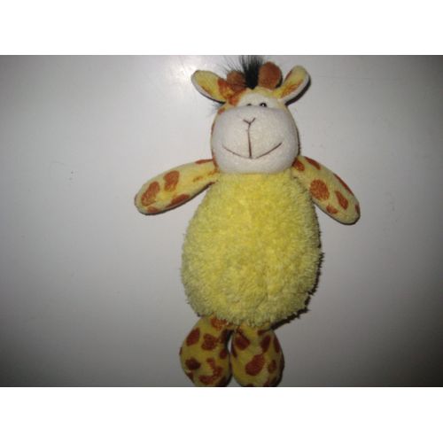 Doudou Girafe Jaune Et Taches Cmp