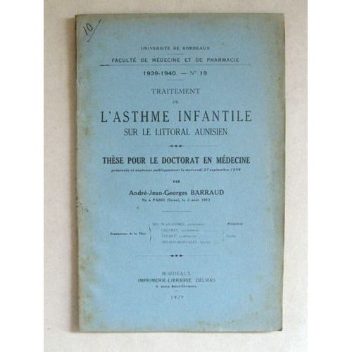 Traitement De L'asthme Infantile Sur Le Littoral Aunisien