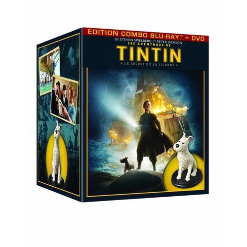 Les Aventures De Tintin - Coffret Collector Dvd/Blu-Ray Edition Limitée Fnac Inclus Figurines Weta De Tintin Et Milou