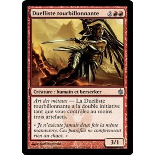 Magic The Gathering - Duelliste Tourbillonnante (Spiraling Duelist) - Mirrodin Assiégé - Unco