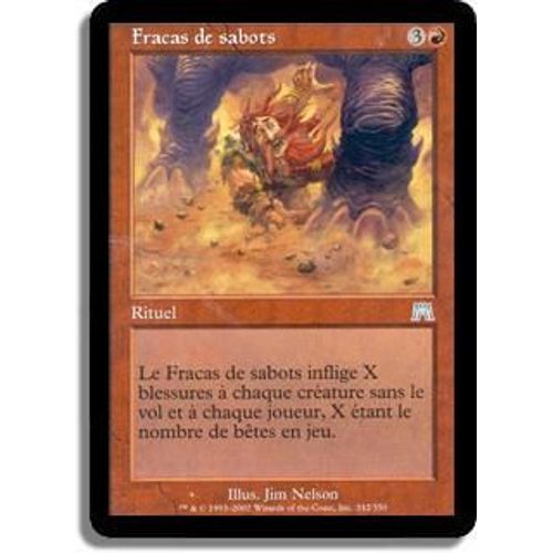 Magic The Gathering - Fracas De Sabots (Thunder Of Hooves) - Carnage - Unco
