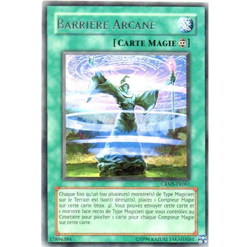 Carte Yu-Gi-Oh! "Barrière Arcane" Rare Crms-Fr061