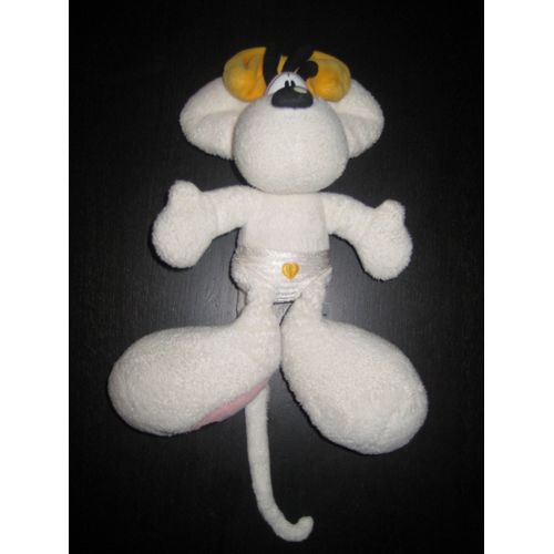 Peluche Doudou Diddlina Noeud Noeud Orange Depesche