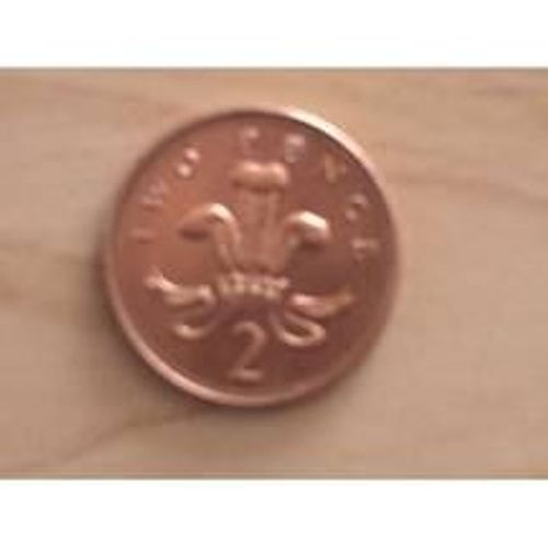 Superbe Piece Two Pence Elizabeth Ll Annee 1990