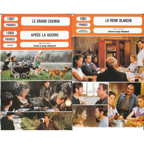 3 Fiches Monsieur Cinéma Jean-Loup Hubert