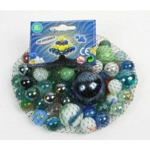 Lot De 2 Bille De Verre 60 Pcs 500 Gr Jeux Jouet Pleine Air