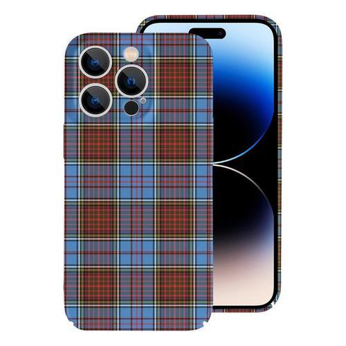 Coque Iphone Samsung Clan Anderson Tartan Compatibilité Pour Étui 18 17 16 15 14 13 12 Plus Pro Max Galaxy S25 S24 S23 S22 Ultra Note 20