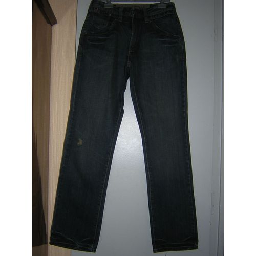 Jean Alcw 33/32 Taille A Plat 40 Cm.