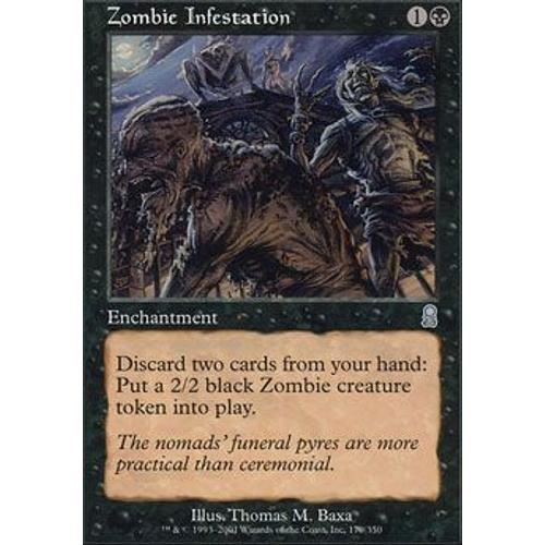 Infestation De Zombies - Magic Mtg - Odyssée 170 - U