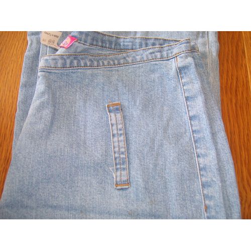 Jean Un Look En Plus T 16/18 Ans Bleu Comme Neuf