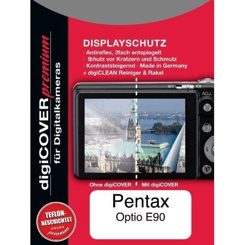 DIGICOVER - PROTECTION D'ÉCRAN PREMIUM POUR PENTAX OPTIO E90