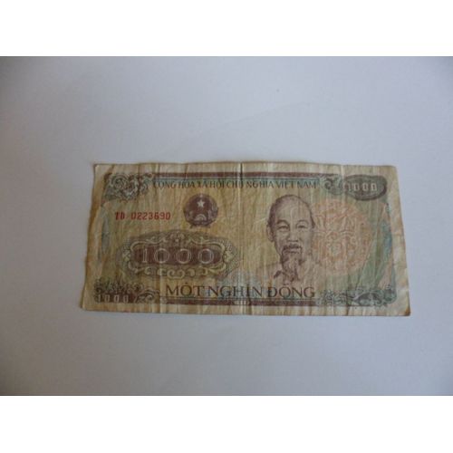Viet-Nam 1000 Dong 1988 , De Circulation