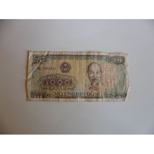 Viet-Nam 1000 Dong 1988 , De Circulation